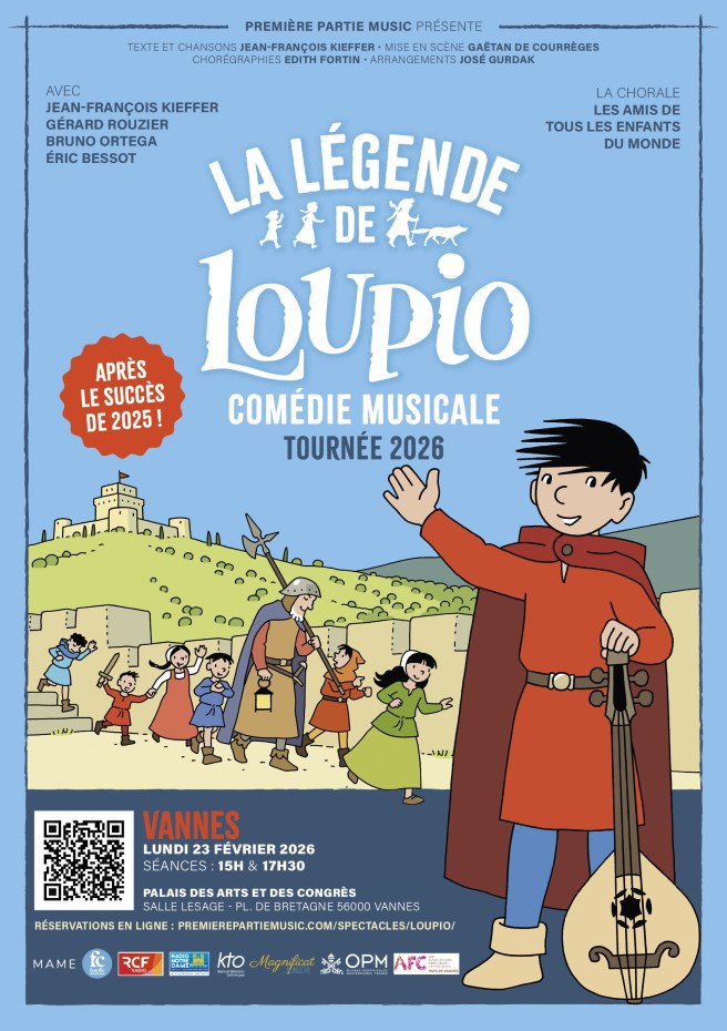 La Légende de Loupio – Comédie musicale à Vannes 
